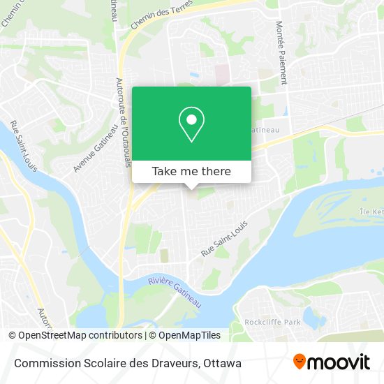 Commission Scolaire des Draveurs plan