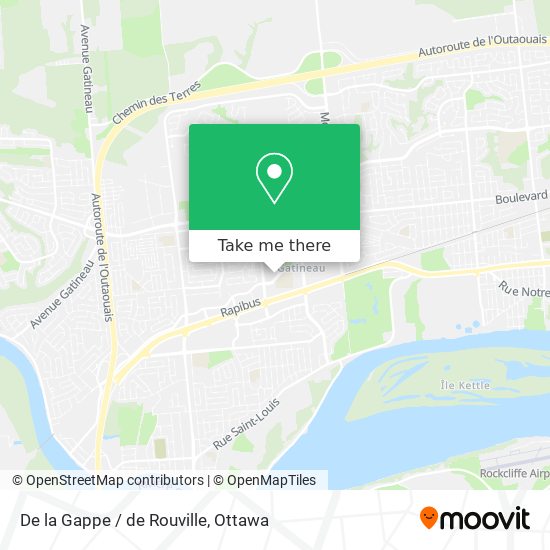 De la Gappe / de Rouville map