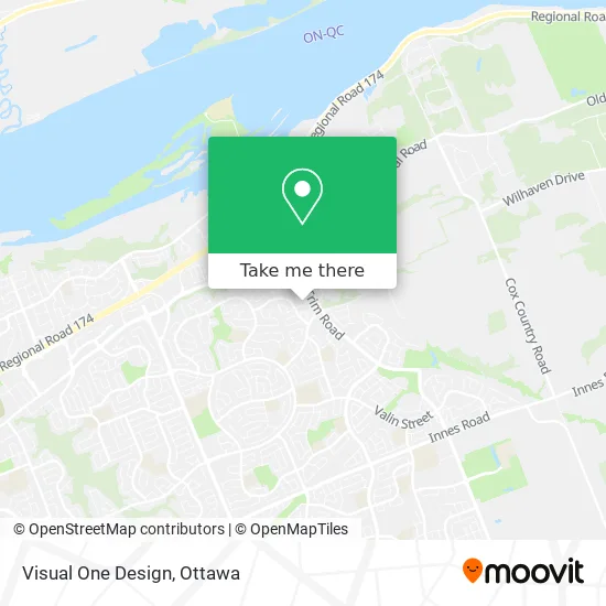 Visual One Design map