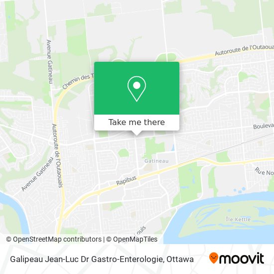 Galipeau Jean-Luc Dr Gastro-Enterologie map