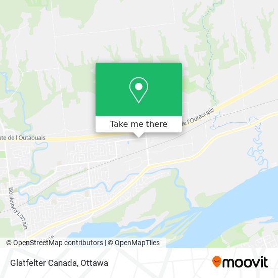 Glatfelter Canada map