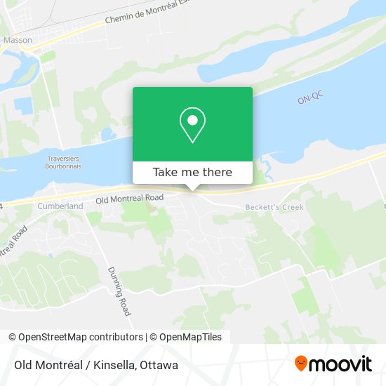 Old Montréal / Kinsella map
