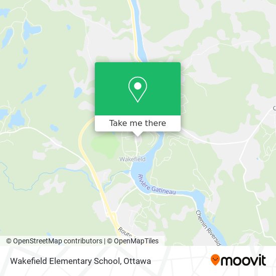 Wakefield Elementary School map