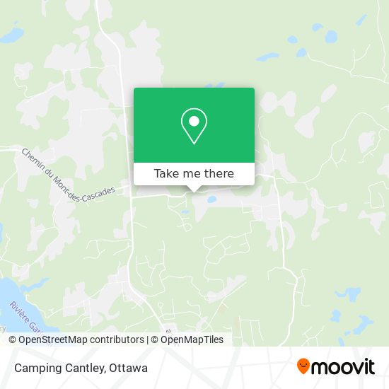 Camping Cantley map