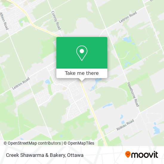 Creek Shawarma & Bakery map