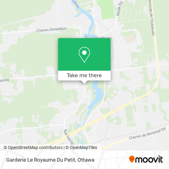 Garderie Le Royaume Du Petit plan
