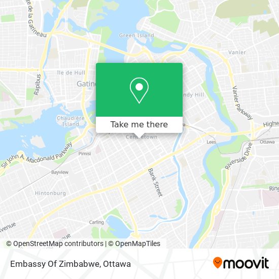 Embassy Of Zimbabwe plan