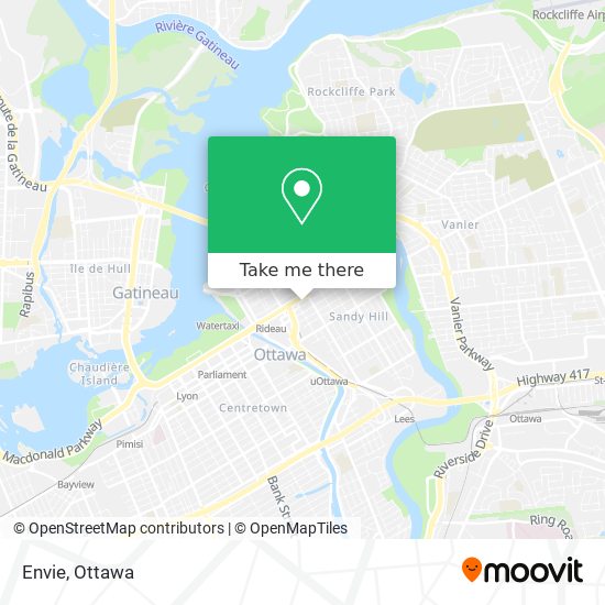 Envie map