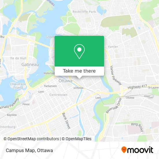 Campus Map plan