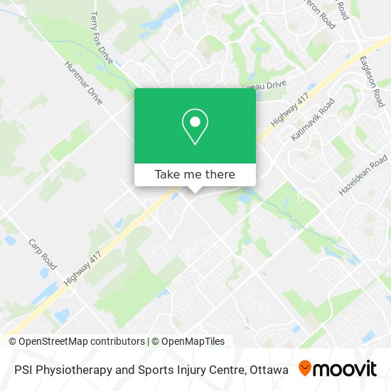 PSI Physiotherapy and Sports Injury Centre plan