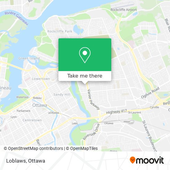 Loblaws map