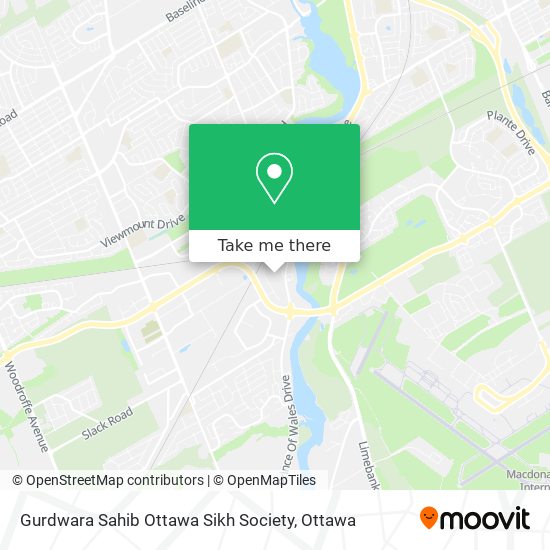 Gurdwara Sahib Ottawa Sikh Society plan