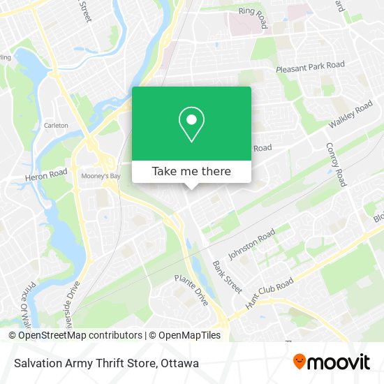 Salvation Army Thrift Store plan