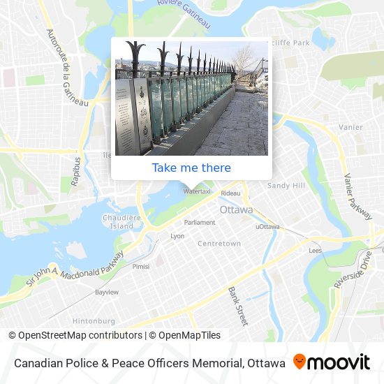 Canadian Police & Peace Officers Memorial plan