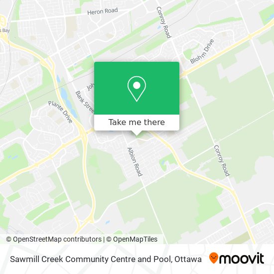 Sawmill Creek Community Centre and Pool plan