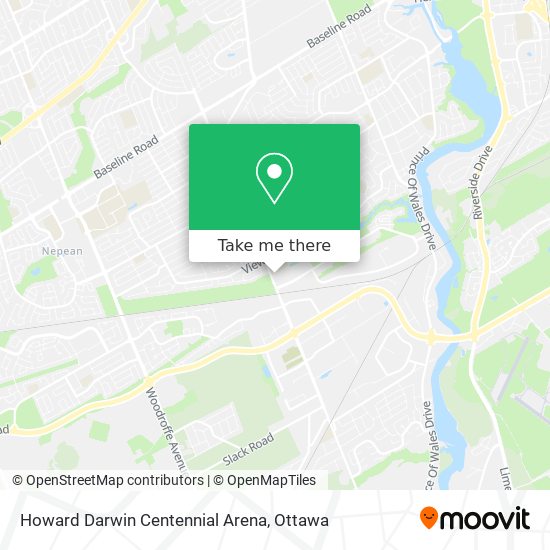 How To Get To Howard Darwin Centennial Arena In Ottawa By Bus Or Train