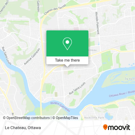 Le Chateau map