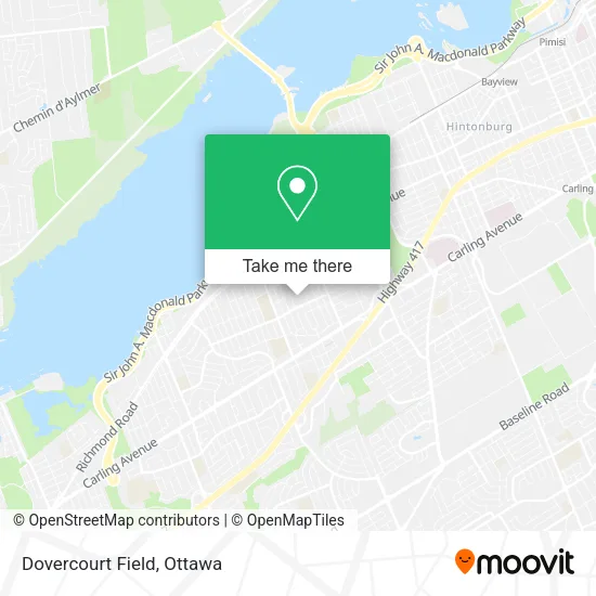 Dovercourt Field map