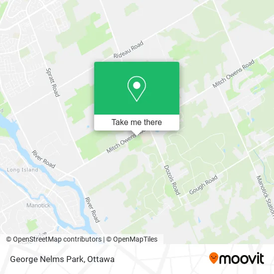 George Nelms Park map