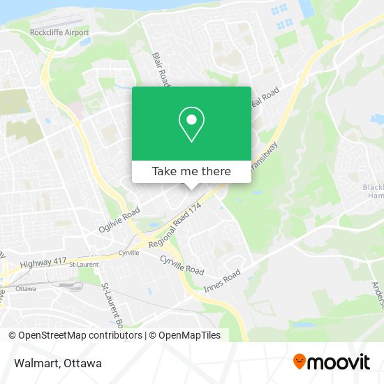 Walmart map