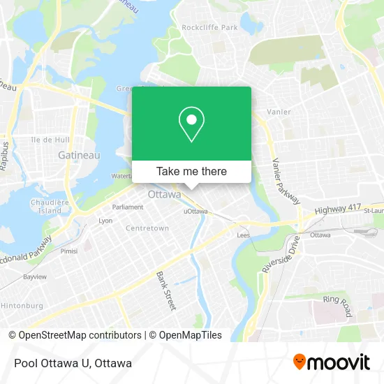 Pool Ottawa U map