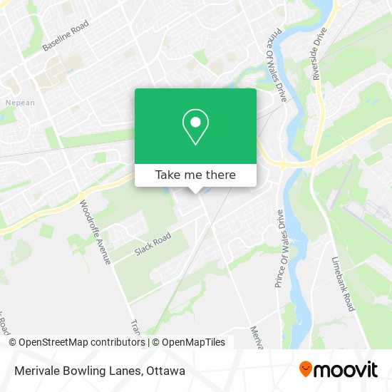 Merivale Bowling Lanes plan