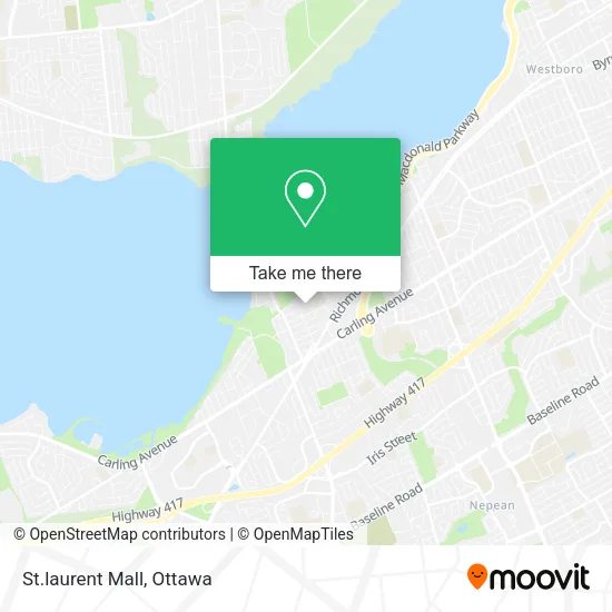 St.laurent Mall map