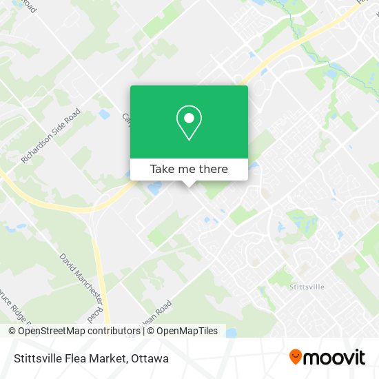 Stittsville Flea Market map