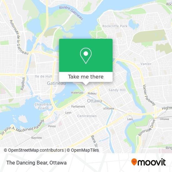 The Dancing Bear map