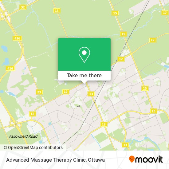 Advanced Massage Therapy Clinic map