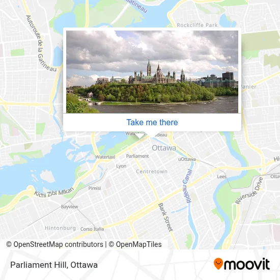 Parliament Hill map