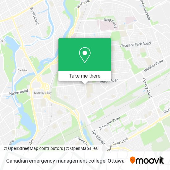 Canadian emergency management college plan