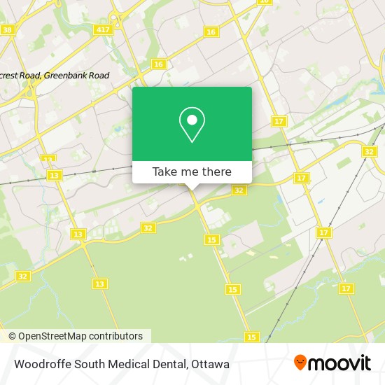 Woodroffe South Medical Dental map