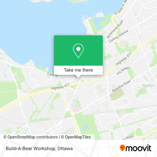 Build-A-Bear Workshop map