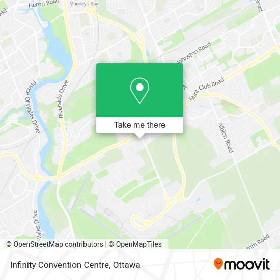 Infinity Convention Centre map