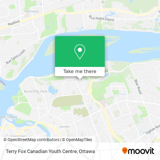 Terry Fox Canadian Youth Centre plan