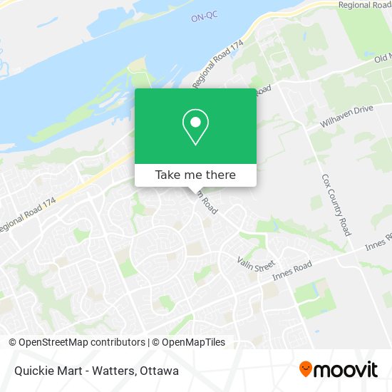 Quickie Mart - Watters plan