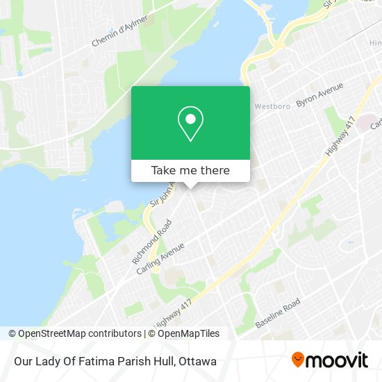 Our Lady Of Fatima Parish Hull map