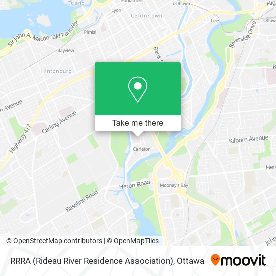 RRRA (Rideau River Residence Association) plan