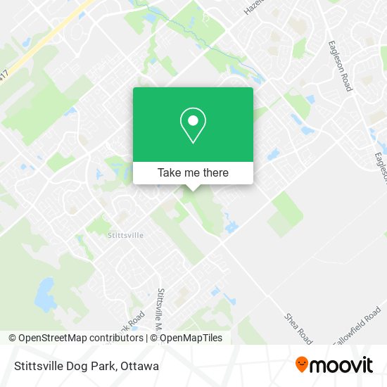 Stittsville Dog Park plan