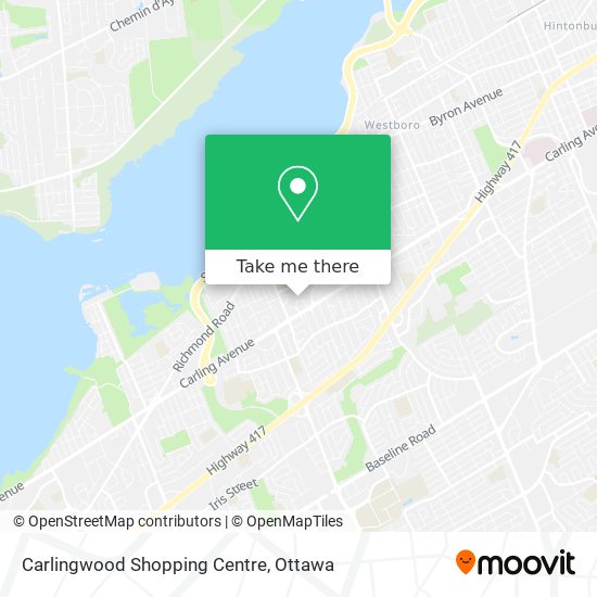 Carlingwood Shopping Centre map