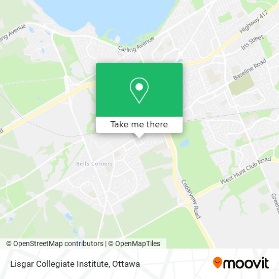 Lisgar Collegiate Institute map