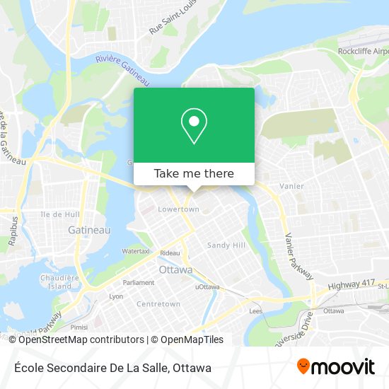 École Secondaire De La Salle map