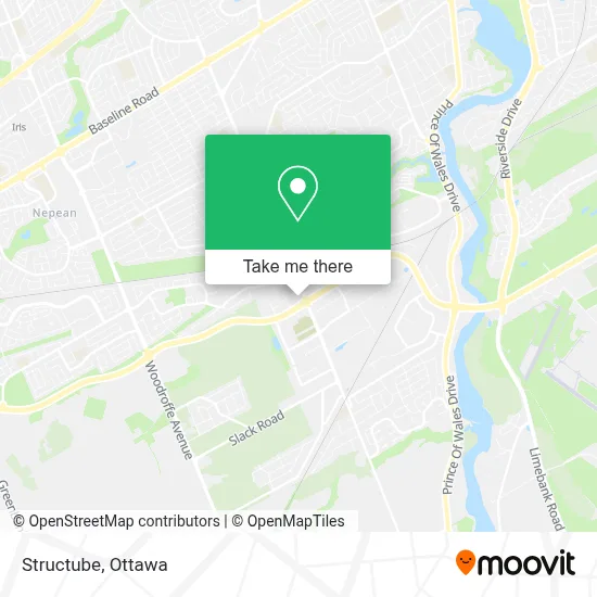 Structube map