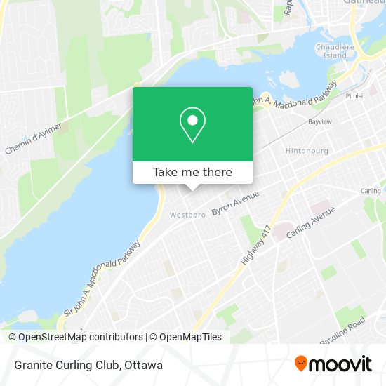 Granite Curling Club map