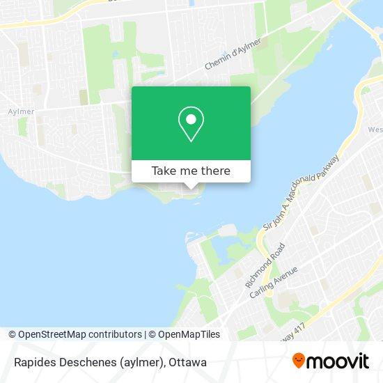 Rapides Deschenes (aylmer) plan