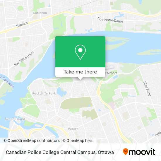 Canadian Police College Central Campus plan