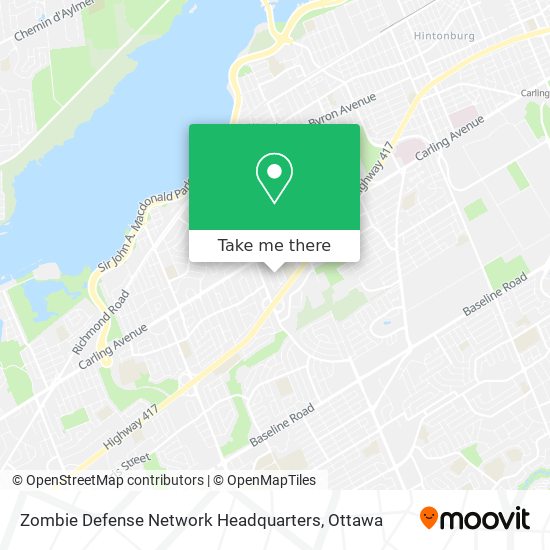 Zombie Defense Network Headquarters map