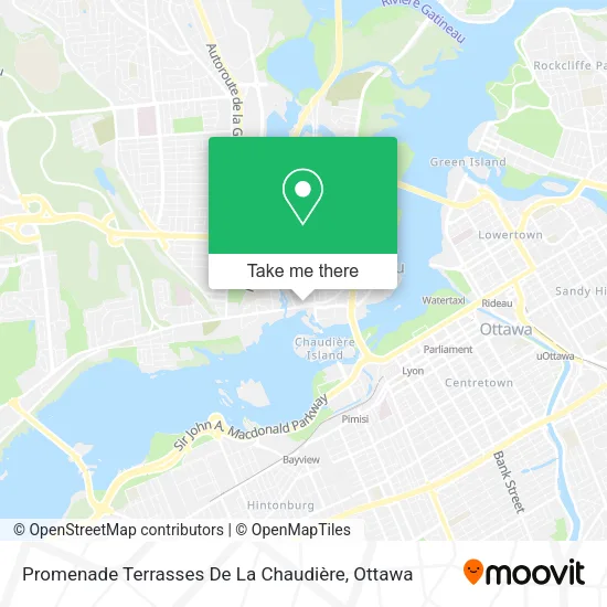 Promenade Terrasses De La Chaudière map