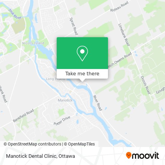 Manotick Dental Clinic map